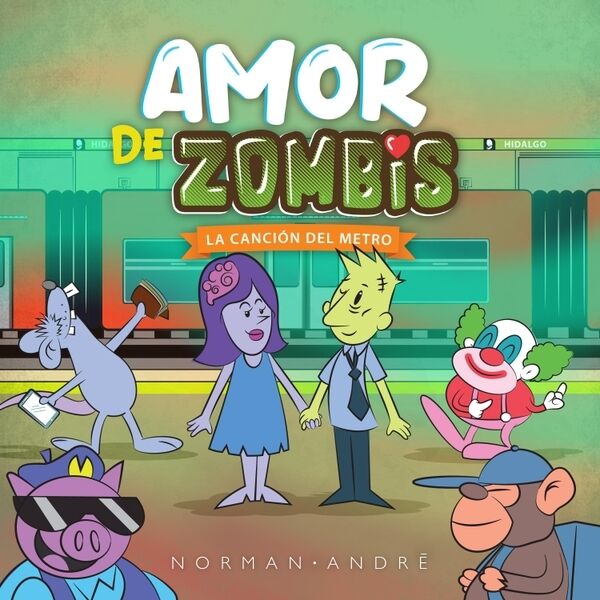 Cover art for Amor de Zombis (La Canción del Metro)